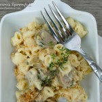 Impossibly Creamy Cauliflower Sausage Mac &- Cheese ~ Sumptuous Spoonfuls #macaroni & #cheese #recipe