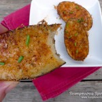 Parmesan Crusted Potatoes ~ Sumptuous Spoonfuls #potato #recipe