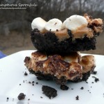 Peanut Butter Smoreo Bars ~ Sumptuous Spoonfuls #oreo #peanut butter #marshmallow #bars