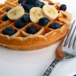 Buttery Belgian Waffles for a Vertical Waffle Maker #weekends #waffles