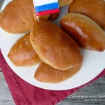 Russian Piroshki with Two Fillings: Beef and Potato ~ Sumptuous Spoonfuls #pocket #sandwich #recipe