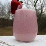 Banana Berry Passion Yogurt Smoothie ~ Sumptuous Spoonfuls #smoothie #recipe