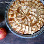 Apple Cake with Coconut Caramel Drizzle ~ Sumptuous Spoonfuls #apple #cake #recipe