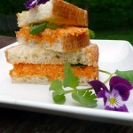 Curried Carrot Cheddar Sandwich ~ Sumptuous Spoonfuls #sandwich #recipe