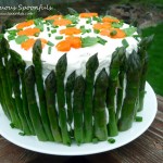 Savory Sandwich Cake {Smorgastarta} ~ Sumptuous Spoonfuls #sandwich #recipe