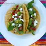 Pesto Grilled Fish Tacos with Avocado Pico de Gallo ~ Sumptuous Spoonfuls #fish #taco #recipe