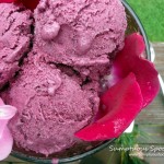 Lemon Berry Sherbet ~ Sumptuous Spoonfuls #sherbet #recipe