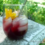 Lemon Berry Romance Cocktail ~ Sumptuous Spoonfuls #drink #recipe