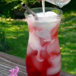 Strawberry Rose Italian Cream Sodas ~ Sumptuous Spoonfuls #Cream #Soda #Recipe