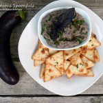 Black Bean Baba Ghanoush ~ Sumptuous Spoonfuls #Mediterranean #dip #recipe