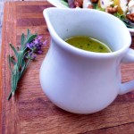 Honey White Wine Lavender Vinaigrette ~ Sumptuous Spoonfuls #salad dressing #recipe