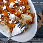 Butternut Bacon Macaroni & Cheese ~ Sumptuous Spoonfuls #pasta #recipe