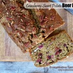 Cranberry Sweet Potato Beer Bread ~ Sumptuous Spoonfuls #beer #bread #recipe