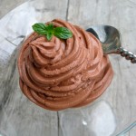 Dark Chocolate Greek Yogurt Mousse ~ Sumptuous Spoonfuls #chocolate #mousse #recipe
