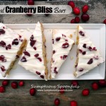 Copycat Starbucks Cranberry Bliss Bars ~ Sumptuous Spoonfuls #holiday #cookie #recipe