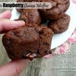 Double Chocolate Raspberry Quinoa Muffins ~ Sumptuous Spoonfuls #quinoa #recipe