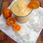 Creamy Honey Mango Citrus Smoothie ~ Sumptuous Spoonfuls #smoothie #recipe