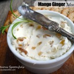Mango Ginger Montrachet ~ Sumptuous Spoonfuls #goat #cheese #recipe