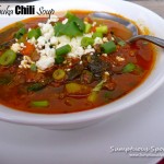 Shakshuka Chili Soup ~ Sumptuous Spoonfuls #soup #recipe