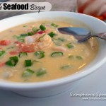 Simple Seafood Bisque ~ Sumptuous Spoonfuls #soup #recipe