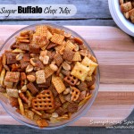 Brown Sugar Buffalo Chex Mix ~ Sumptuous Spoonfuls Party Mix #Recipe