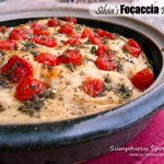 Silvia's Focaccia Pugliese ~ Sumptuous Spoonfuls #Italian #Bread #Recipe