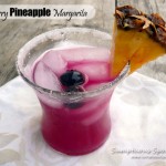 Blueberry Pineapple Margaritas ~ Sumptuous Spoonfuls #margarita #cocktail #recipe