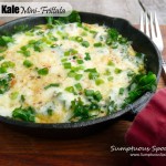 Fontina Kale Mini-Frittata ~ Sumptuous Spoonfuls #breakfast #recipe