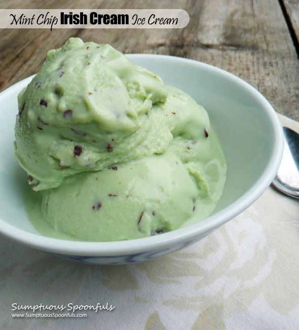 Mint Chip Irish Cream Ice Cream