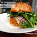 Turkey Fontina Romesco Sandwich on Brioche Bun ~ Sumptuous Spoonfuls #sumptuous #sandwich #recipe