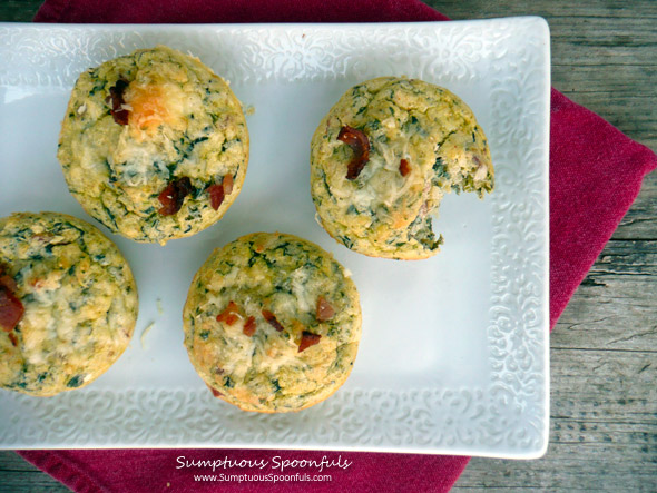 Cheesy Spinach Quinoa Cups (with Video) - Sweet Peas and Saffron