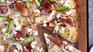 Chicken Bacon Apple Fig Pizza Sumptuous Spoonfuls