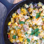 Heavenly Harvest Hash ~ Sumptuous Spoonfuls #garden #potato #hash #recipe