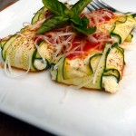 Zucchini Ravioli ~ Sumptuous Spoonfuls #zucchini #ricotta #cheese #gf #recipe