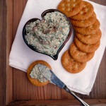 Spinach Sundried Tomato Dip ~ Sumptuous Spoonfuls #cheese #spread #dip #recipe