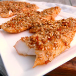 Honey Sriracha Sesame Crusted Fish ~ Sumptuous Spoonfuls #easy #fish #recipe