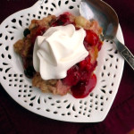 Mixed Berry Bread Pudding ~ Sumptuous Spoonfuls #berry #dessert #recipe