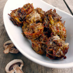 Cheesy Mushroom Tater Tots a.k.a. Dirty Tots ~ Sumptuous Spoonfuls #homemade #mushroom #tatertots #recipe