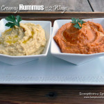 Classic Creamy Hummus ~ 2 Ways Sumptuous Spoonfuls #easy #delicious #hummus #recipe #pickyourflavor