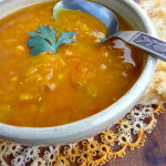 Gypsy Ham & Lentil Stew ~ Sumptuous Spoonfuls #leftover #ham #lentil #soup #recipe