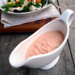 Sriracha Ranch Yogurt Dressing ~ Sumptuous Spoonfuls #light #healthy #spicy #creamy #salad #dressing #dip