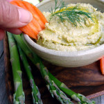 Asparagus Dill Hummus Recipe ~ Sumptuous Spoonfuls #easy #healthy #asparagus #hummus #recipe