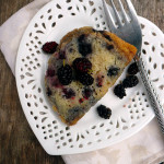 Gluten Free Berry Rum Cake ~ Sumptuous Spoonfuls #glutenfree #rum #cake #recipe