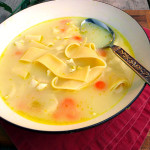 Buttered Noodle Chicken Noodle Soup ~ Sumptuous Spoonfuls #easy #chicken #noodle #soup #recipe