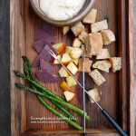 Tyler's Classic Cheese Fondue ~ Sumptuous Spoonfuls #cheese #fondue #recipe #TylerFlorence #YUM!