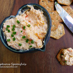 Smokin' Chipotle Pimento Cheese ~ Sumptuous Spoonfuls #easy #spicy #cheese #spread #recipe