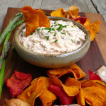 Spring Crab & Asparagus Dip ~ Sumptuous Spoonfuls #crab #asparagus #dip #recipe