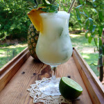 Hawaiian Mojito ~ Sumptuous Spoonfuls #tropical #cocktail #recipe #coconut #lime