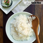 Perfect Sushi Rice ~ Sumptuous Spoonfuls #sticky #sushi #rice #recipe