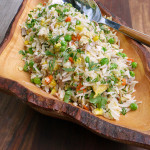 Kalua Pork Fried Rice ~ Sumptuous Spoonfuls #pork #friedrice #recipe